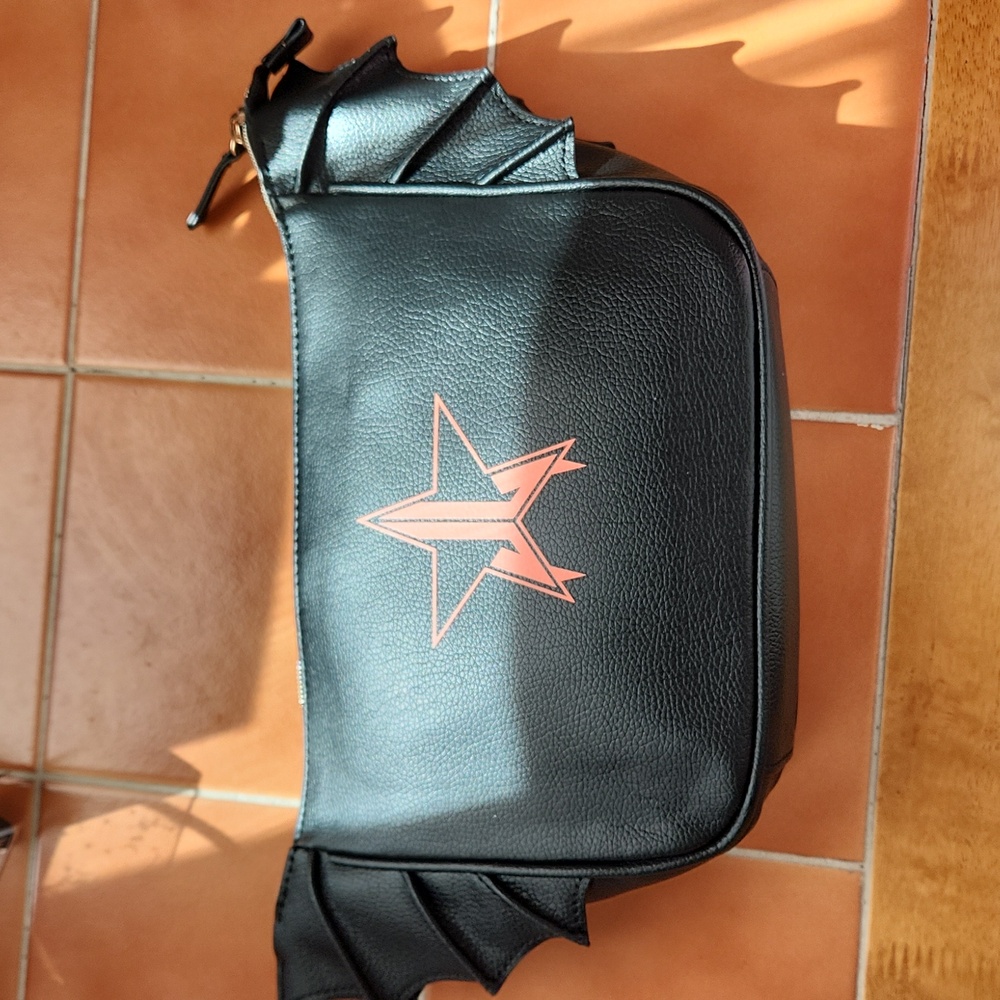 JEFFREE STAR BAT WINGED MAKUP  BAG NEW WITHOUT TAGS